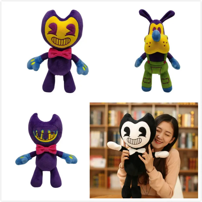 

Игрушка плюшевая гибкая и кукла, игрушка чернильная машинка для Хэллоуина, триллер, мягкая игрушка для детей, подарок на день рождения, 20-50 с...