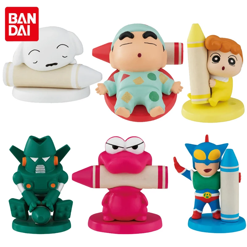 Bandai натуральная Gacha мультфильма курэён Син тян С рисунком из Аниме Crayon Кукла