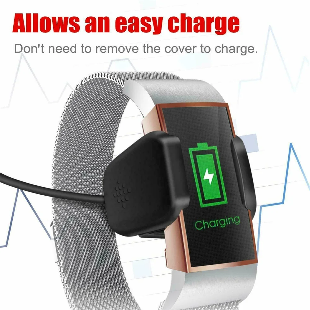1 шт. защитный чехол для Fitbit Charge 4 3 с покрытием из ТПУ 360 Degreen полная защита экрана