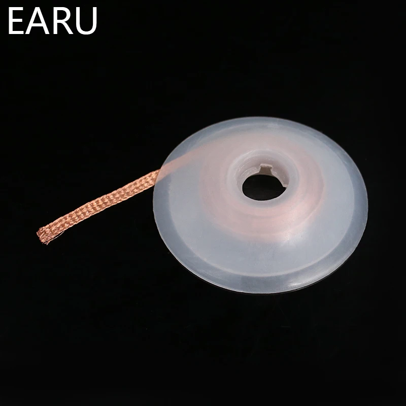 Оплетка для удаления припоя припой кабель с оловянной присоской длиной 1 м-1 5 м-4