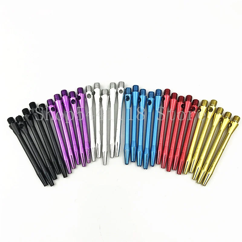 6pcs darts rod 2BA thread solid color smooth metal aluminum alloy accessories not easy to break | Спорт и развлечения