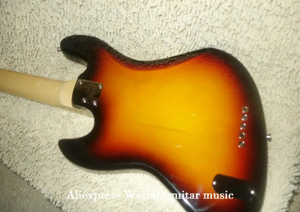 Новейший Honey Sunburst 5 струн электрический бас палисандр гриф OEM гитары лучшие