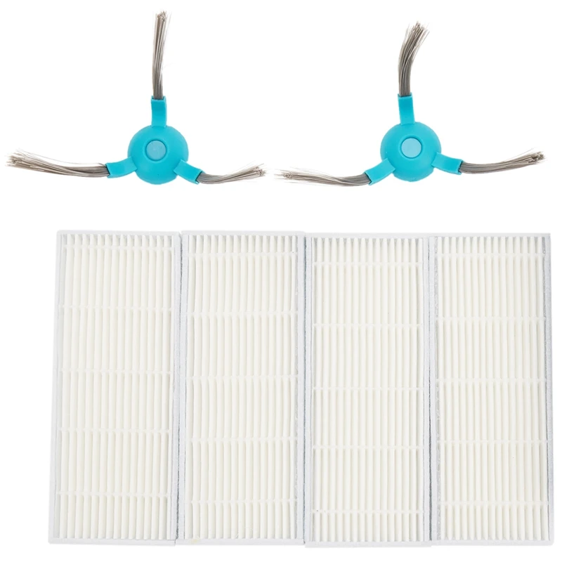 

Robot Vacuum Cleaner Filter Main Brush Side Brushes Mop for Conga 1390 1290 Series Robotic Vacuum Cleaner Parts Accessories