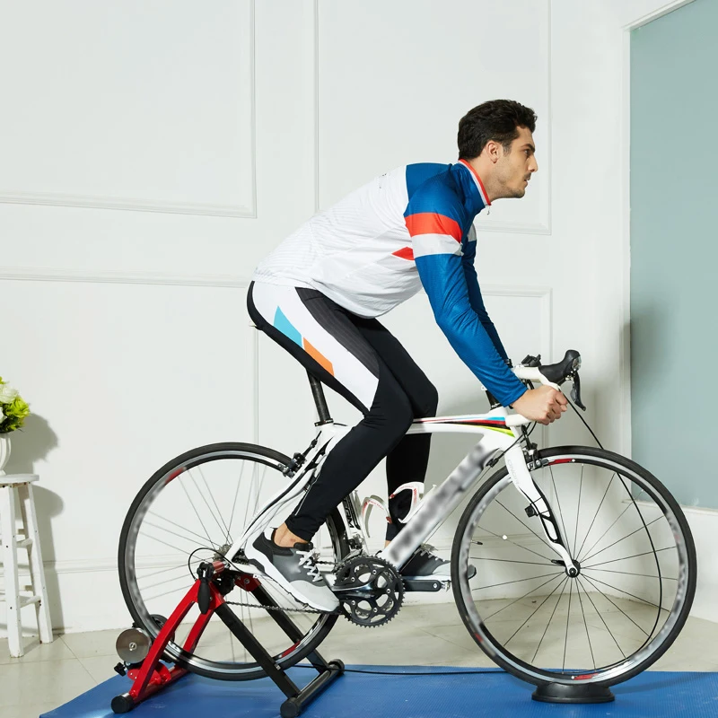 Профессиональный блок поддержки переднего колеса велосипеда для турботренажера