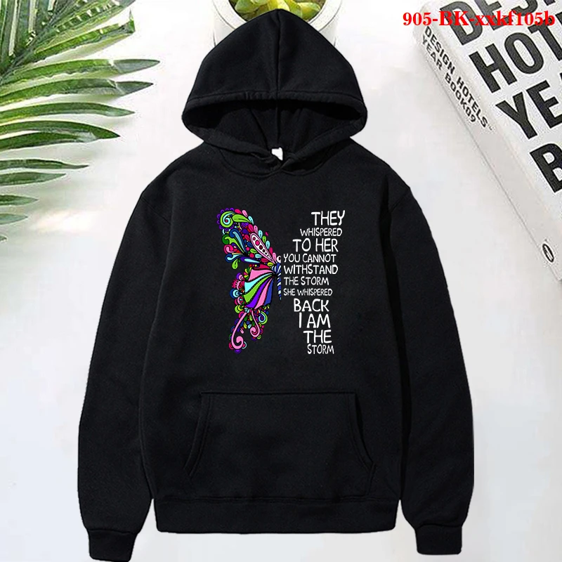 

Men Clothing Butterfly Printed Hoodies Sweatshirts Skateboard Sportwear Hip Hop Streetwear Plus Size Graphic Hooded Hoodies