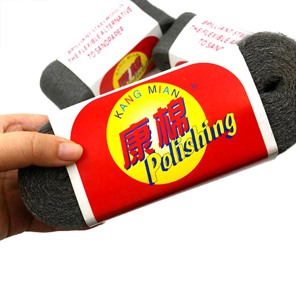 Портативный стальной провод шерсть класса 0000 3 м для полировки домашняя очистка