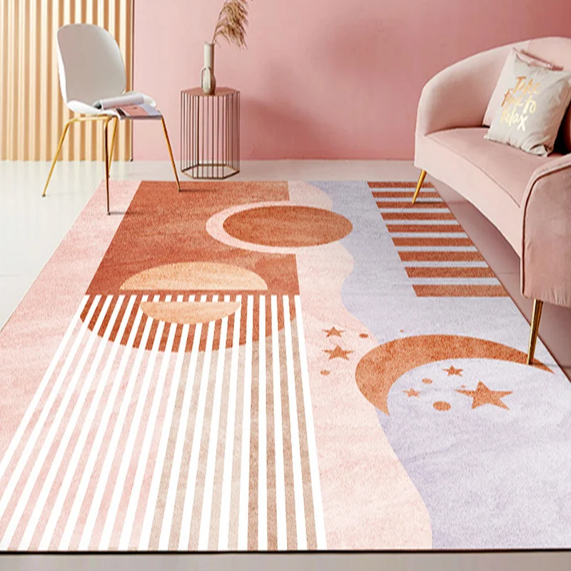 

Ковер для дома, гостиной, спальни, в скандинавском стиле, прикроватный, современный, роскошный, можно спать, большая площадь, полный набор ко...