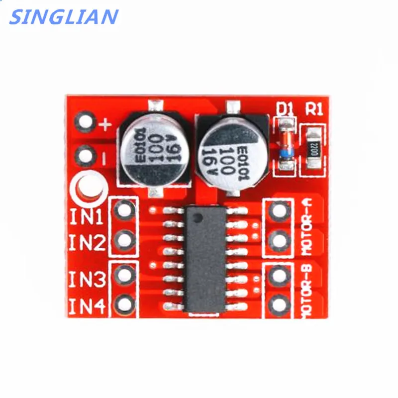 5 шт./лот 2 модуль привода двигателя постоянного тока является положительным и