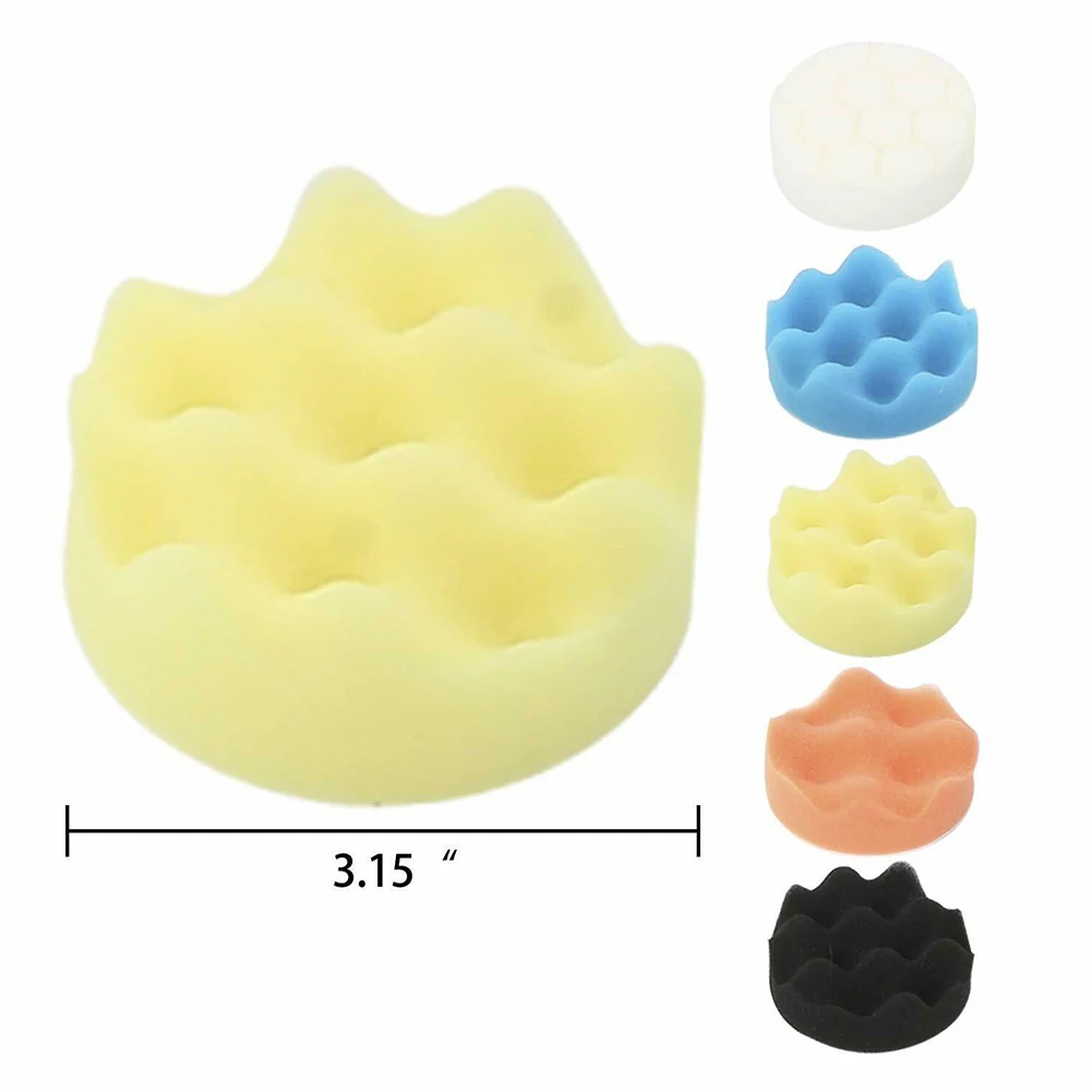 38 шт./компл. полировщик для автомобиля внешний уход Губка полировки Стайлинг