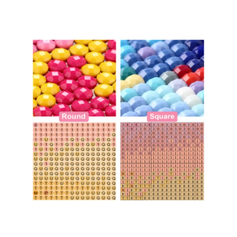 

5D Diy Santa Claus Snow Scene Diamond Painting Kit Full Round Drill Diamond Embroidery Mosaic Cross Stitch Home Decoration Gift