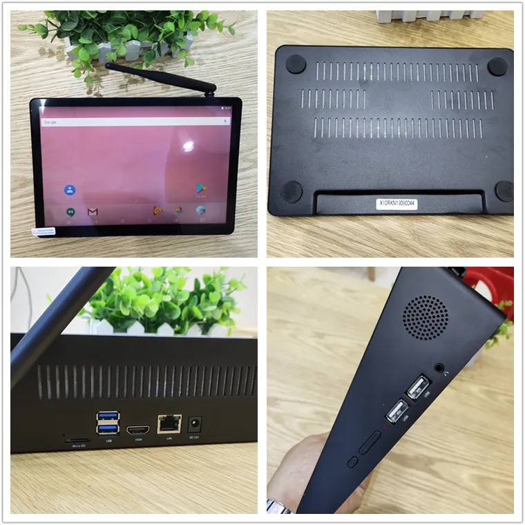 

PIPO X10 Mini PC 10.8 Android 7.0 Tablet PC 4G RAM 64G ROM RK3399 TV Box BT RJ45 HDMI USB*4