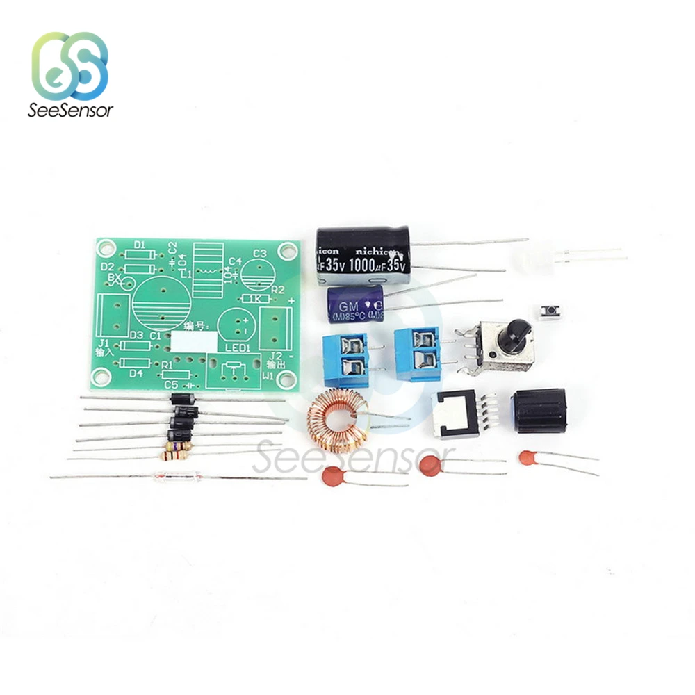 Стабилизаторы напряжения регулируемые LM2596 точные Понижающие стабилизаторы