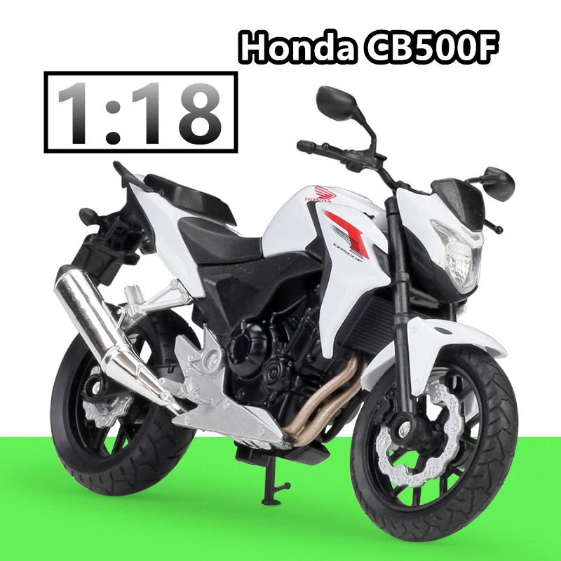 Модель мотоцикла WELLY 1:10 Honda CB500 из сплава под давлением игрушка для детей подарок