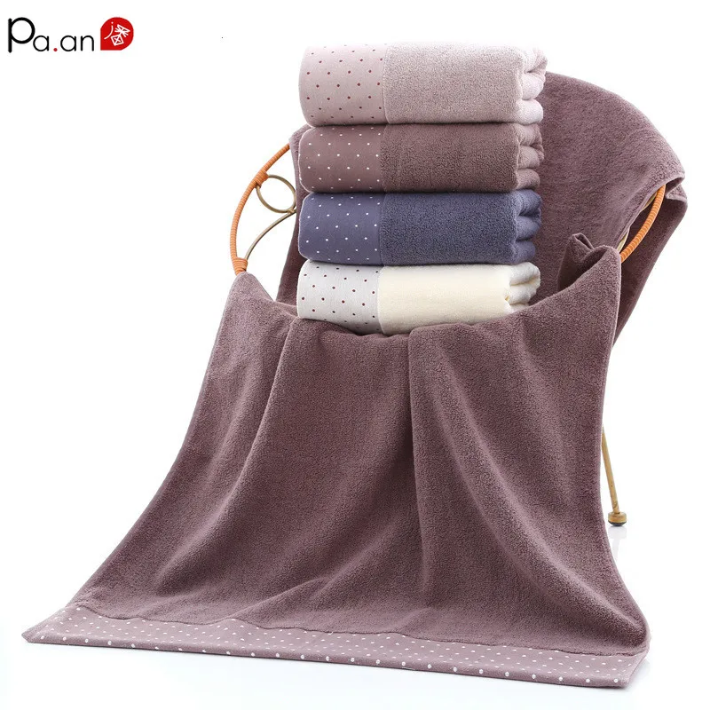 

100% Cotton Bath Towel Polka Dot Bath Towel Jacquard Facial Towel Business Gift Hand Towel Bath Towel for Adults Towels Bathroom
