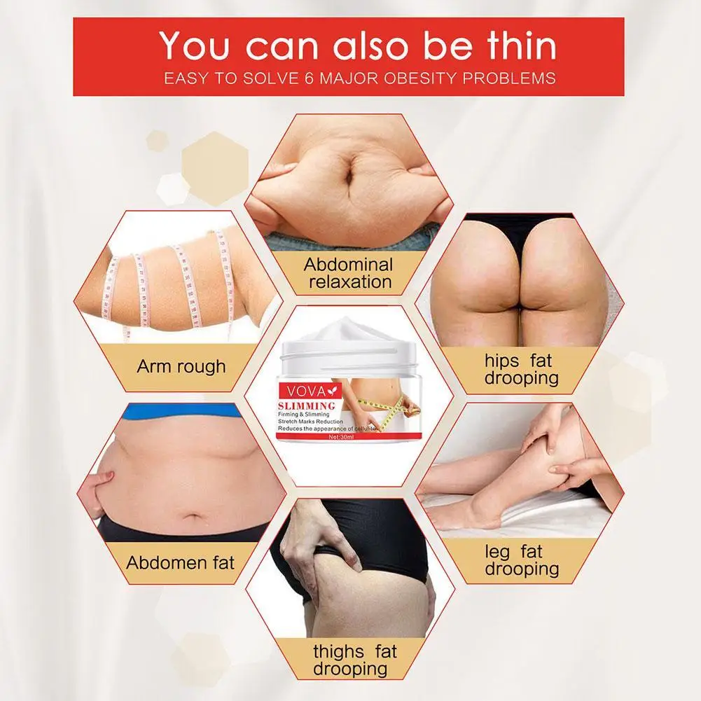 

Body Slimming Cream Lose Weight Slimming Cellulite Massage Cream Health Promote Fat Burn Thin Waist Stovepipe Body Care Cream