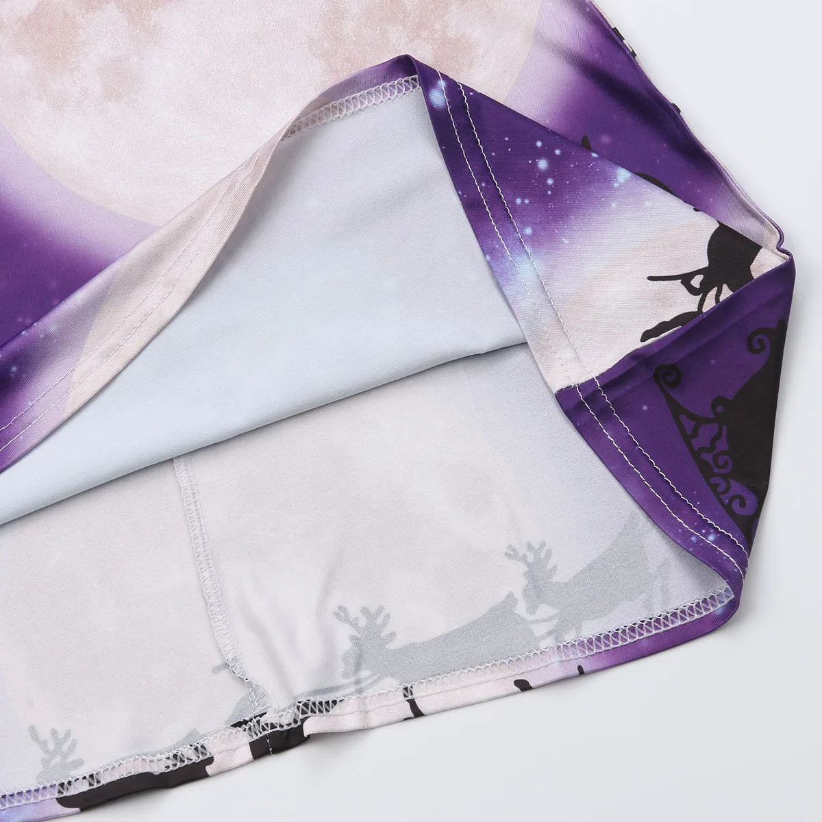 Платья для мамы и дочки Рождественская одежда с рисунком оленя бега Луны семьи