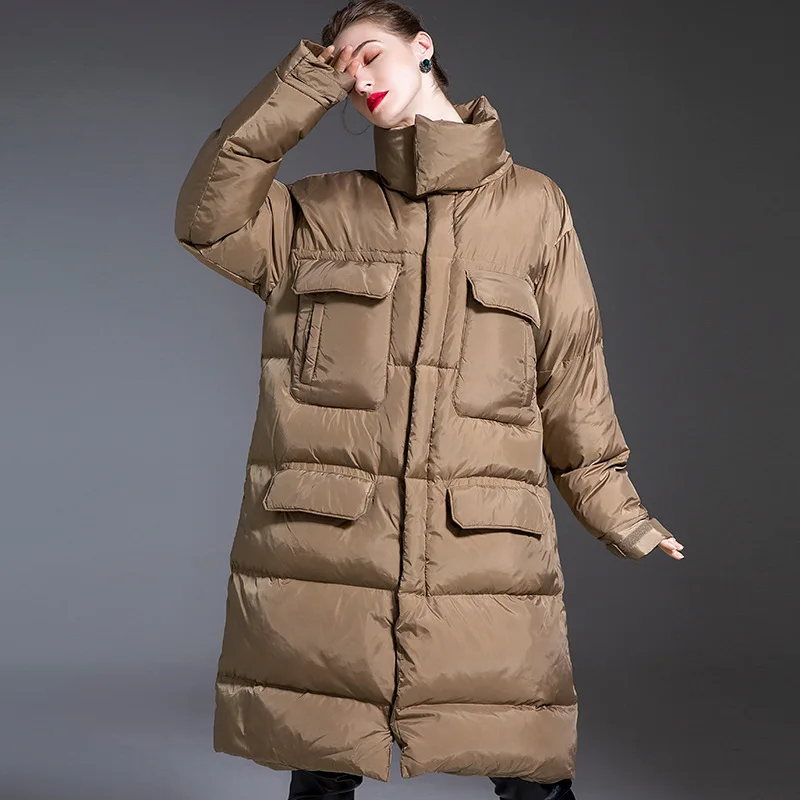 

Winter 2020 new white duck down down jacket for women