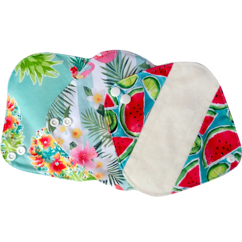 LECY ECO LIFE здоровья женской гигиены бамбук гигиеническая прокладка многоразовые