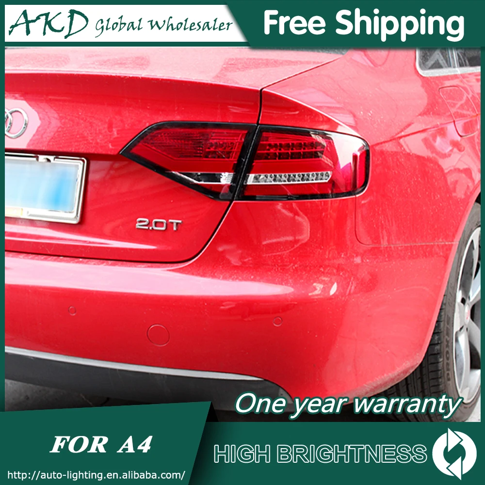 Задняя фара для автомобиля Audi A4 B8 2009 2012 A4L задние фары светодиодные