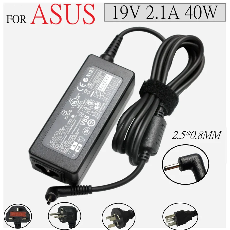 

Адаптер переменного тока 19 в 2,5 а 0,7x1005 мм для Asus EEE PC X101 X101H X101CH R011PX 1011PX 1015PW 1015PX 1015PEB 1005HA