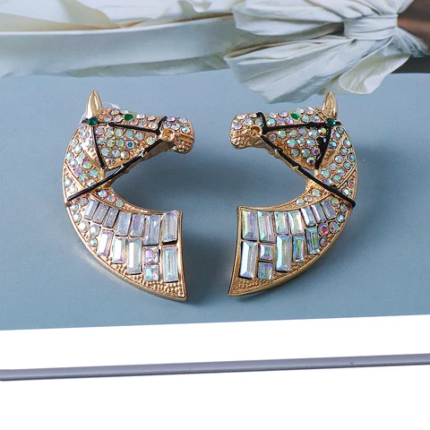 Серьги-подвески JUJIA из горного хрусталя