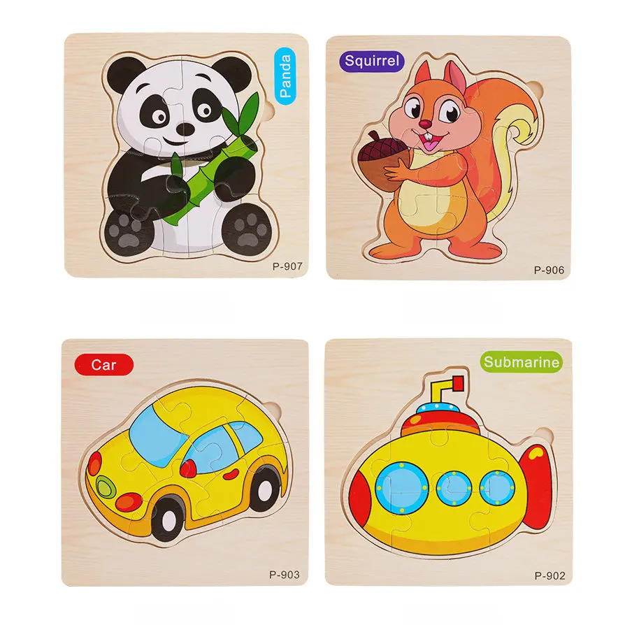 Пазл детский деревянный 3D острые развивающие | Игрушки и хобби