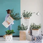 Декоративная ваза Decro для вечерние, миниатюрный цветочный стеллажи для вазы в скандинавском стиле, бумажные украшения для дома и кухни, аксессуары для декора