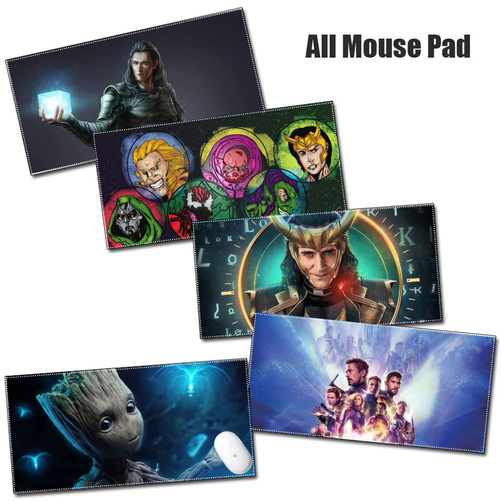 

Disney Super Large PC Mousepad Gamer Gaming Mouse Pads baby groot superheroes