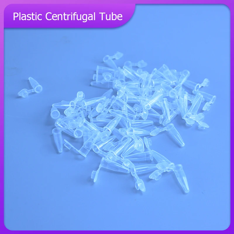 

Micro 0.2 Ml Centrifuge Tube 50pcs Test Tubes Transparent Plastic Tube Container Science Laboratory Test Accessories Lid