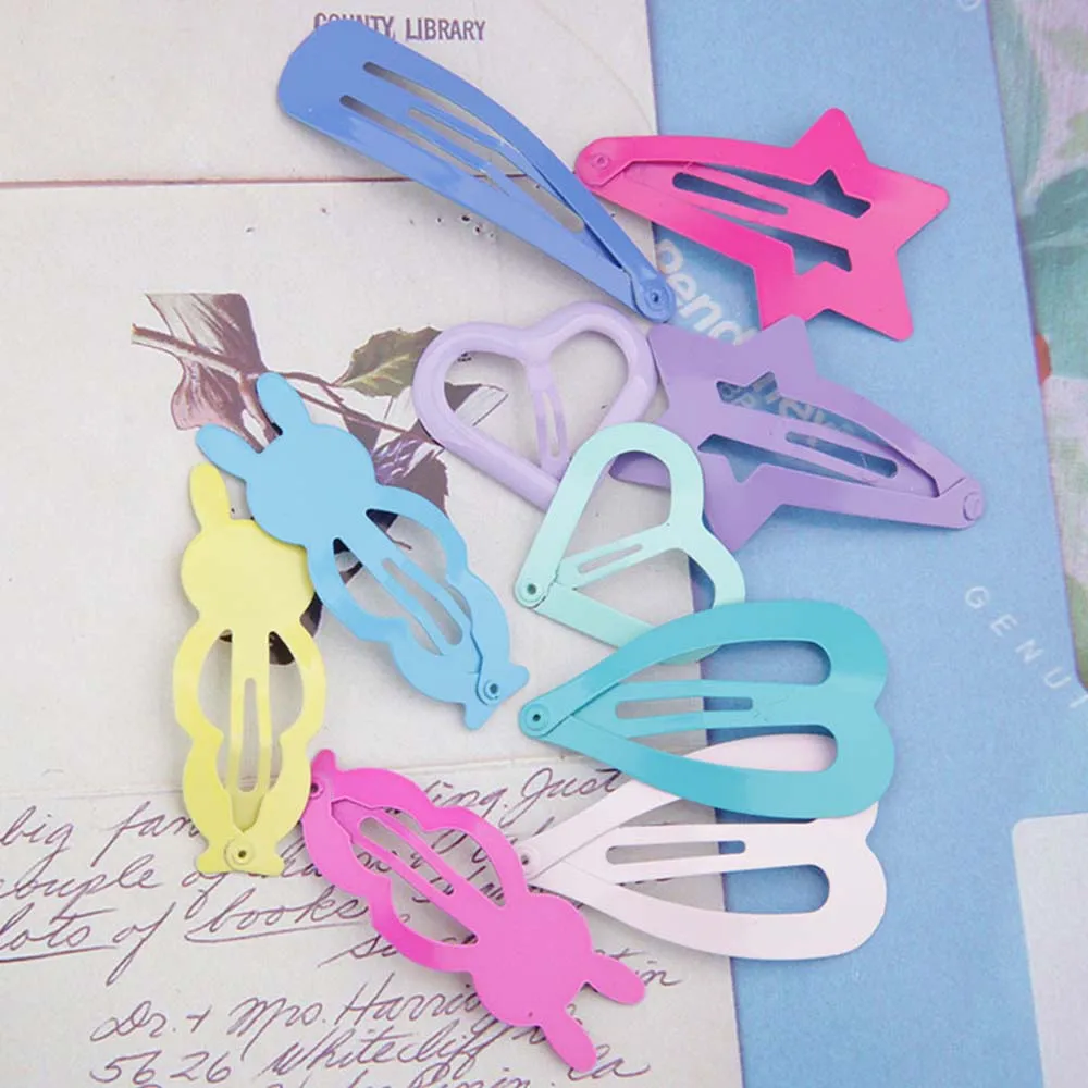 10 шт./партия симпатичные с рисунками Карамельный цвет нарисованной девочкой