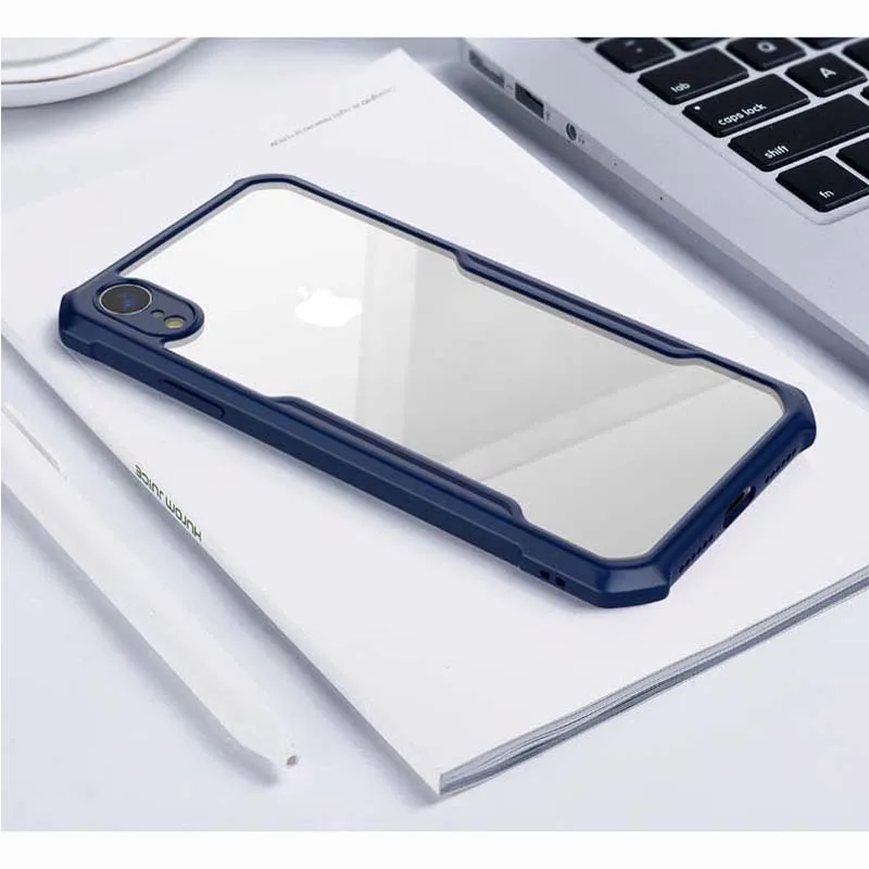 XUNDD Роскошный прозрачный чехол для iPhone Xs чехол для MAX XR, противоударный полный защитный чехол для iPhone 7/7 plus 8 8plus Xs X чехол в виде ракушки