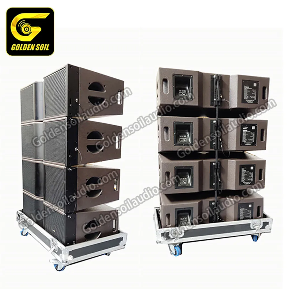 Профессиональная аудиосистема goldenground Audio KR210 KR208 двойная 10 дюймовая усиленная