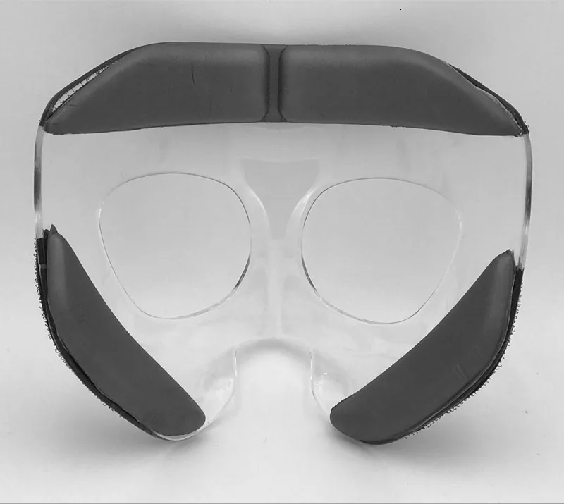 Прозрачная маска для баскетбола футбола Спортивная медицинская лица носа глаз