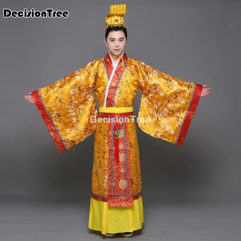2021 костюм для взрослых китайское платье ханьфу Мужская сценическая одежда