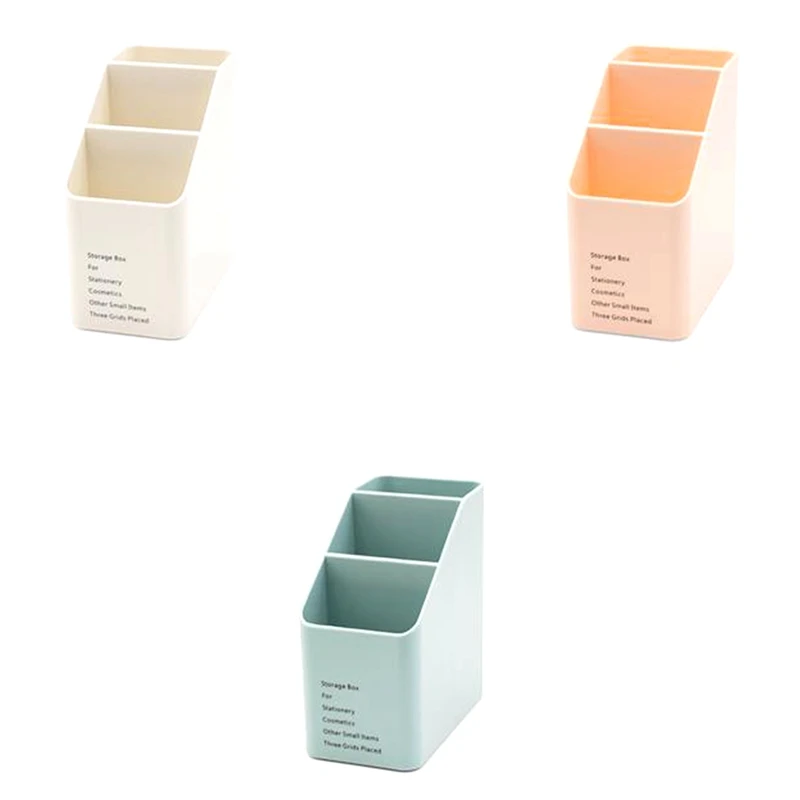 

Pencil Holder Desktop Storage Organizer Pen Box for School Home Office Art Supplies Set of 3
