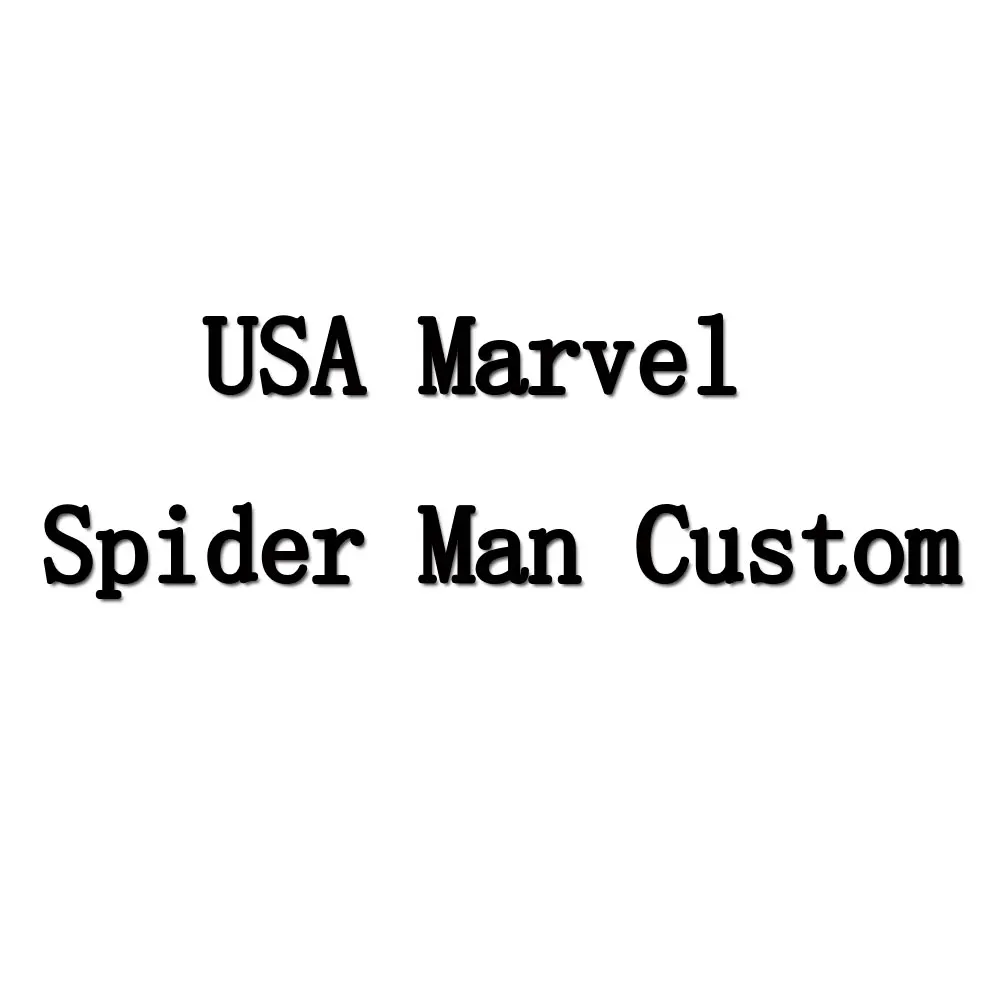 

USA Marvel Spider Man Custom Canvas Poster For Kid Room Decor Custom Personalized Printing Picture Wall Art Children Gifts