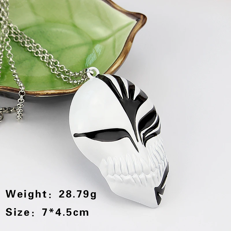 Новый аниме Блич Ичиго Куросаки маска логотип кулон ожерелье для косплея