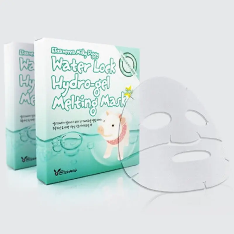 Молочная гидрогелевая маска Elizavecca с водяным замком увлажняющая питательная 5ea