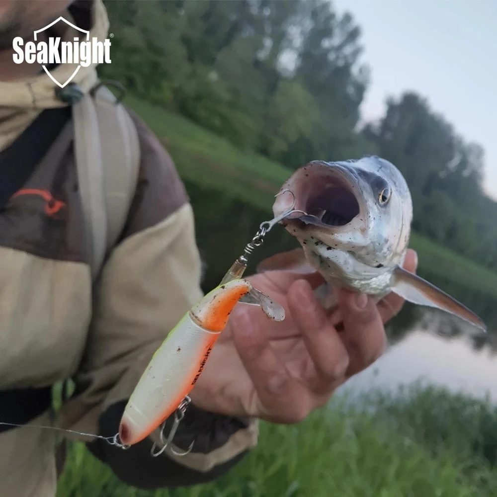 SeaKnight Plopper SK050 рыболовная приманка 7 шт./лот 13 г вращающийся хвост Крючки VMC жесткая