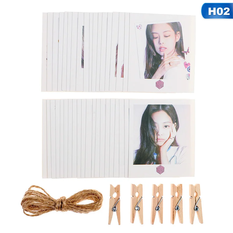 OSS6449H02 40 шт./компл. Корейский KPOP BLACKPINK девушки альбом фото карты ПВХ карты самодельные LOMO карты фотокарты - Цвет: OSS6449H02