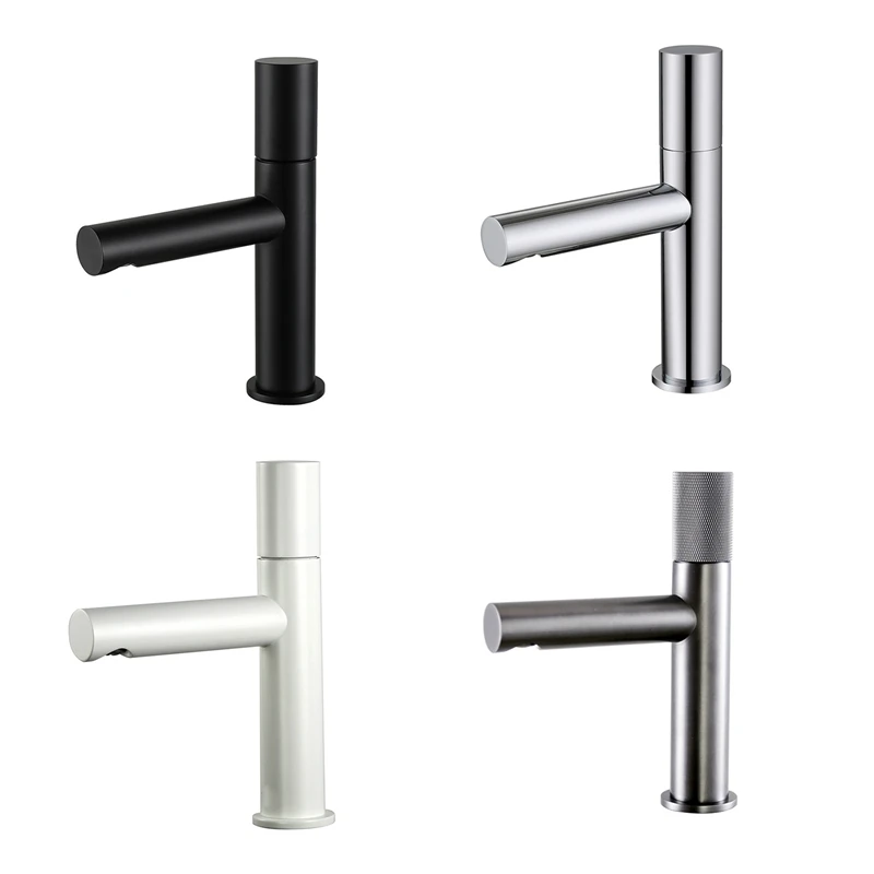 Basin Faucet Copper Sink Taps Hot and Cold Water Wash Basin Mixer Taps for Kitchen Bathroom Bar Sink