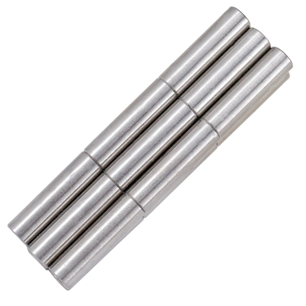 

12pcs Alnico 5 Humbucker Pickup Polepiece Magnet Slug Rods 15mm