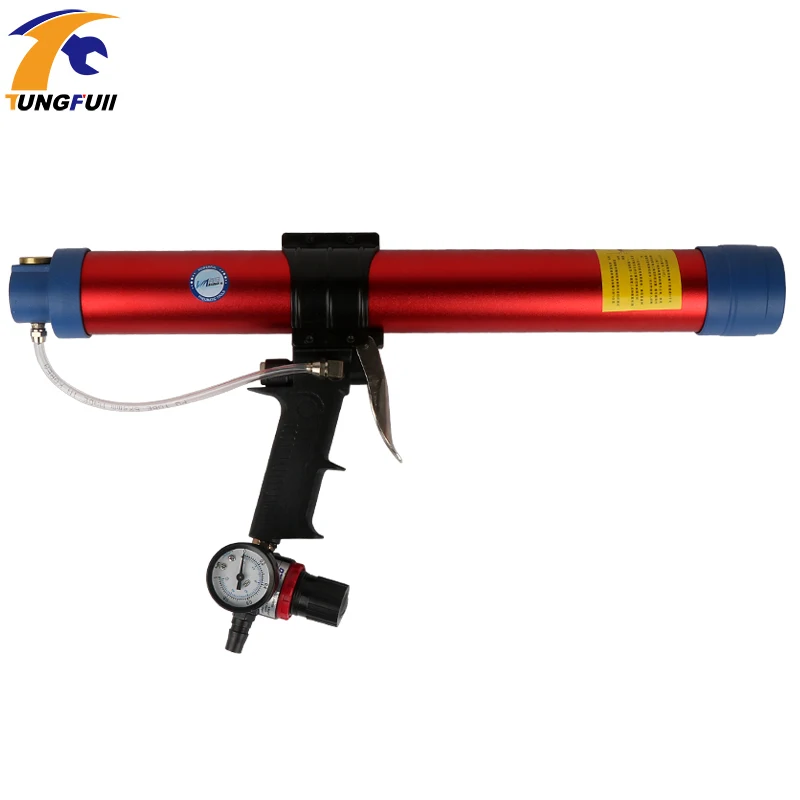 600 мл пневматический клеевой пистолет из мягкой резины с регулируемой скоростью