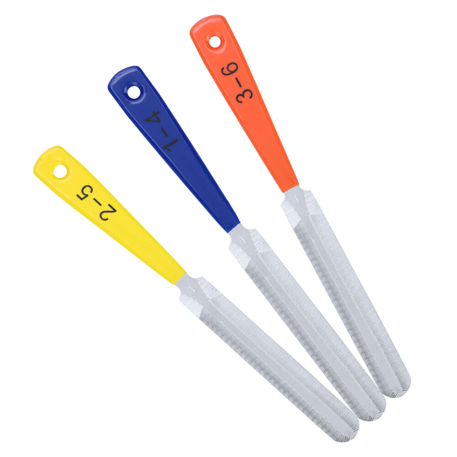 

Set of 3 Double Edged Guitar Nut Files Saddle Fret Crowning Luthier Repairing Tool Electric Guitar Accessories
