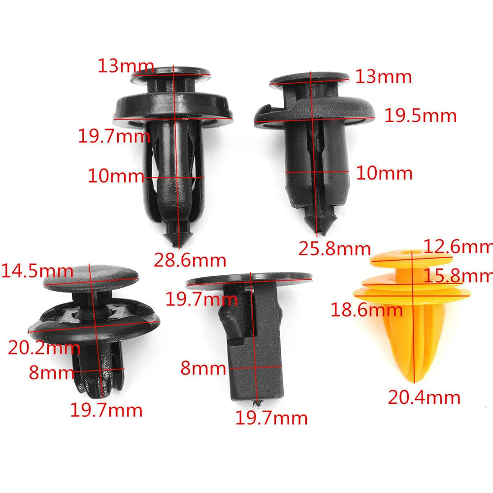

51pcs Trim Clip 561549 Assortment Plastic Fastener Replacement Durable
