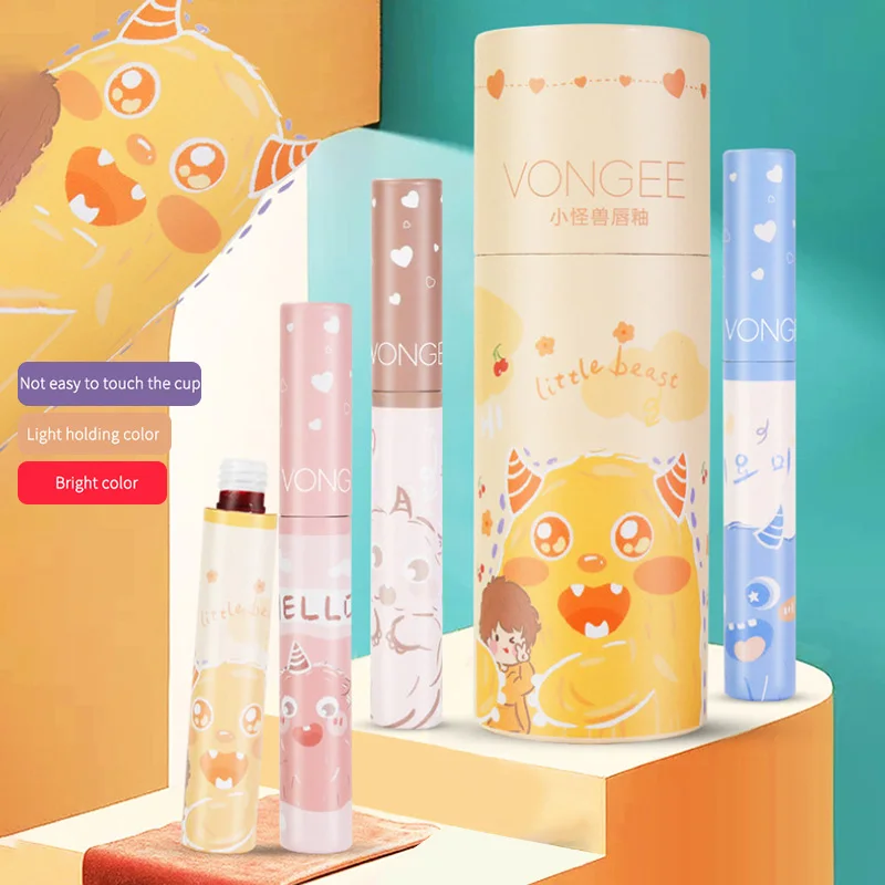 Стойкая матовая Корейская губная помада увлажняющая Косметика для макияжа губ