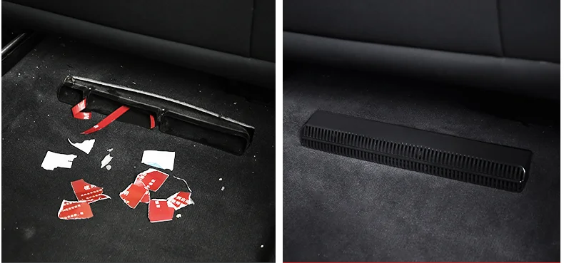 2 шт. сиденье AC тепла пол воздуховод кондиционера вентиляционное отверстие