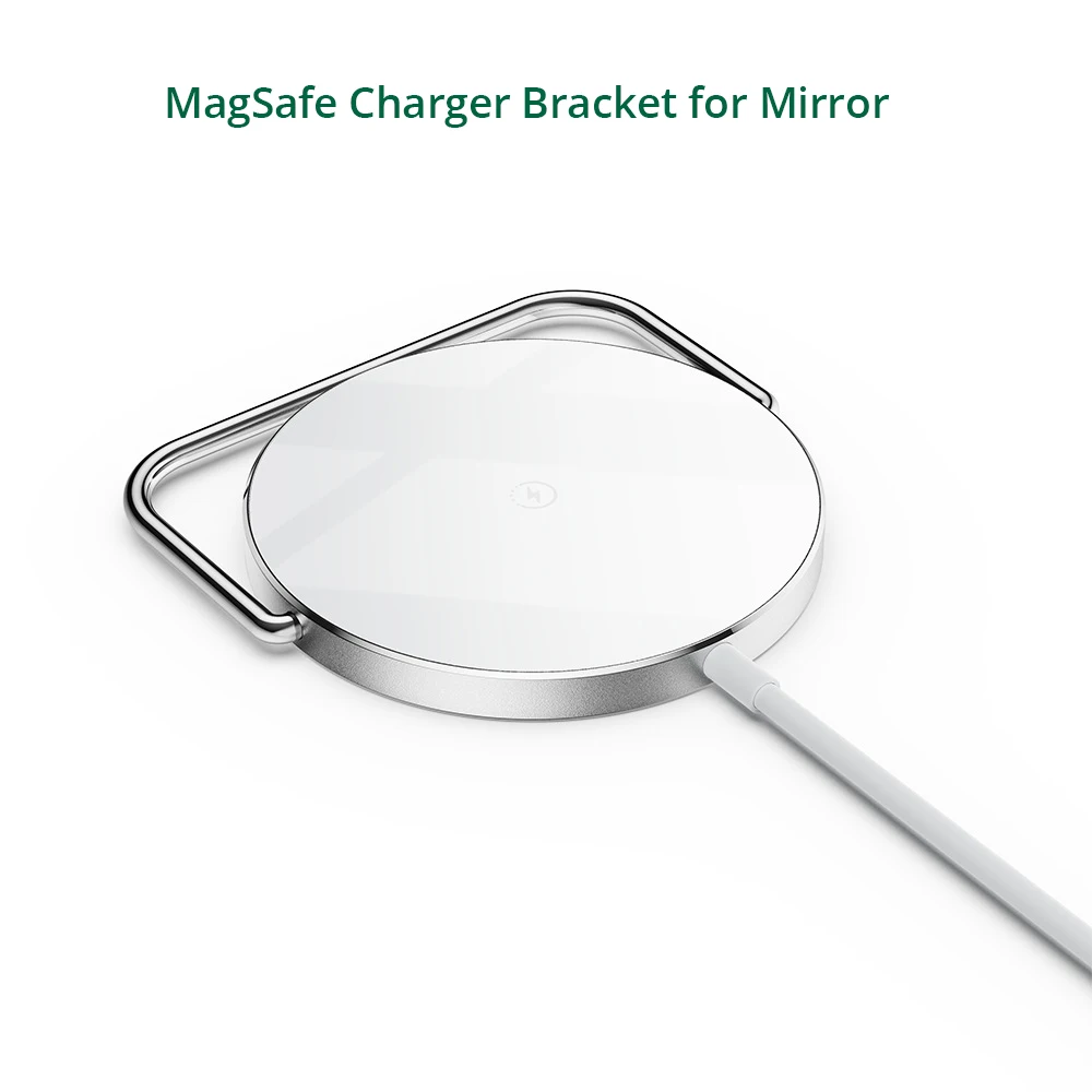 

Bonola MagSafe Wireless Charger Holder for iPhone 12 Pro Max/Mini 8 XS Max Wireless Charging Magnetic Portable Fast Charger