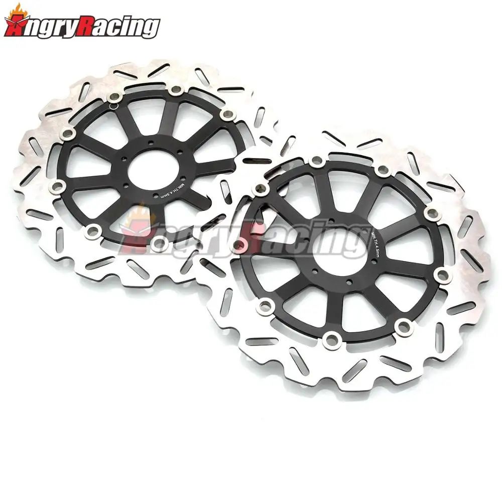 2X шт. Ротор дисковых передних тормозов для Honda VFR750R VFR 750 R VFR750 750R 1989 1993|Тормозные
