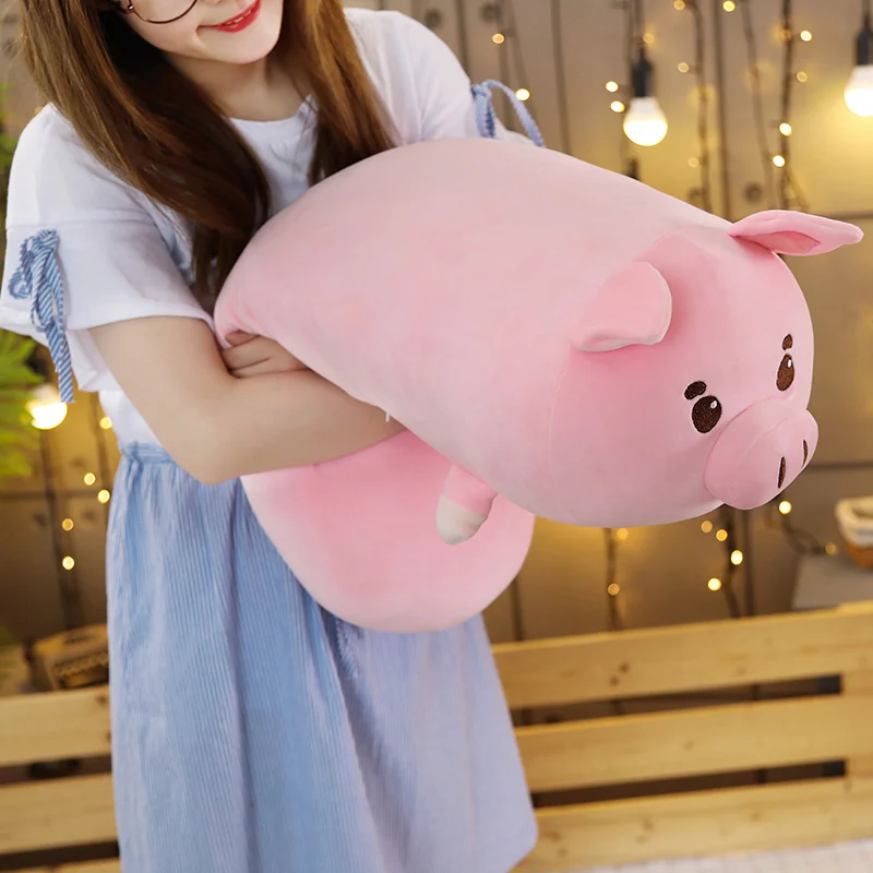 

Cute 10 Styles Animal Unicorn Raccoon Seal Plush Toy Stuffed Soft Sleeping Pillow Cushion Dolls Baby Cartoon Toys 1pc 50/60/80CM